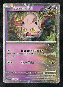 Scream Tail Alternate Cosmos Galaxy Holo Variant Temporal Forces Pokemon 077/162 - Picture 1 of 1