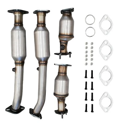 Catalytic Converter Set w/Gasket For 05-18 Nissan Frontier 05-12 Pathfinder 4.0L Foto 1 de 4