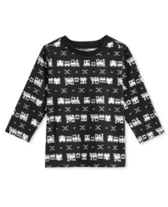 First Impressions Baby Boy 12 Months Long-Sleeve Train Graphic-Print T-Shirt - Picture 1 of 4