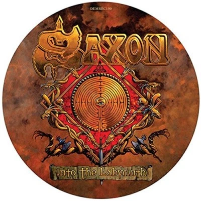 SAXON - INTO THE LABYRINTH (PICTURE VINYL)   VINYL LP NEW  - Image 1 of 2