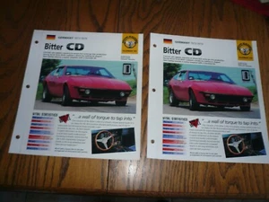 1973 - 79 Bitter CD IMP BROSCHÜRE - Zwei für einen - Bild 1 von 3