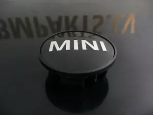 NEW GENUINE MINI COOPER S 54mm CENTER WHEEL HUB CAPS EMBLEMS BADGE 36131171069 - Picture 1 of 5