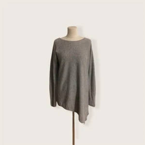 Maglione in cashmere glamour grigio ripetuto senza difetti taglia M - Foto 1 di 7