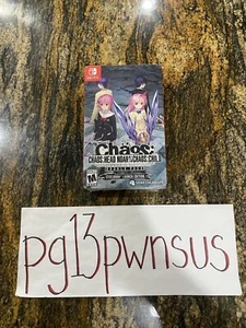 CHAOS;HEAD NOAH / CHAOS;CHILD DOUBLE PACK-STEELBOOK LAUNCH EDITION - Nintendo... - Picture 1 of 2