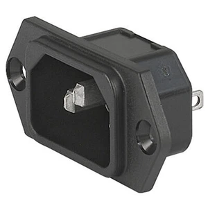 Schurter Gerätest. 6100-3 C14 Schr. IP40 4,8 - Bild 1 von 1