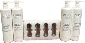 Gilchrist & Soames Zero% 2 Shampoo & 2 Conditioner Naturally Kind + 4 Brackets - Picture 1 of 9