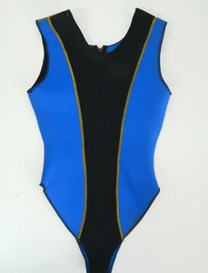 MUTA DODY LADY 2mm costume termico Blu/Nero Tg.S Snorkeling Mare Immersione L189 - Foto 1 di 3