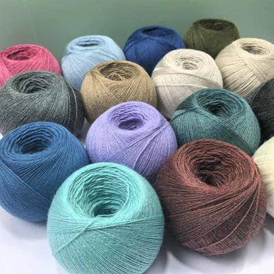 Italian-Imported Alpaca Wool Yarn,60% Wool, 40% Alpaca, 2/10 Count,200g per Ball - Image 1 of 4