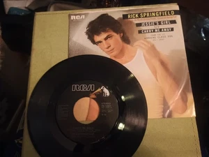 Rick Springfield - Jessie's Girl / Carry Me Away 45 EXCELLENT 1981 - Picture 1 of 11