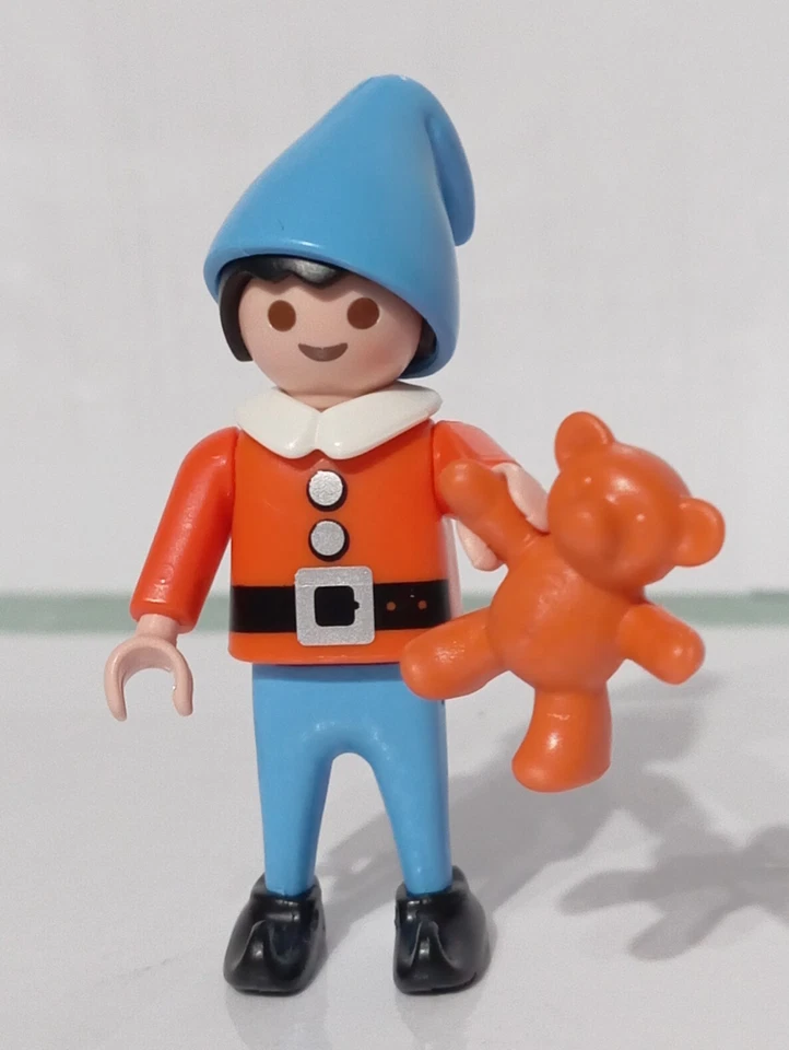 PLAYMOBIL FIGURA ELFO DUENDE PAPA NOEL SANTA CLAUS NAVIDAD 3517 4058 5494 CC - Imagen 1 de 1