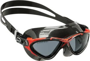Planet Crystal Silikon Schwimmbrille, schwarz/schwarz/rot (DE202758) - Bild 1 von 3