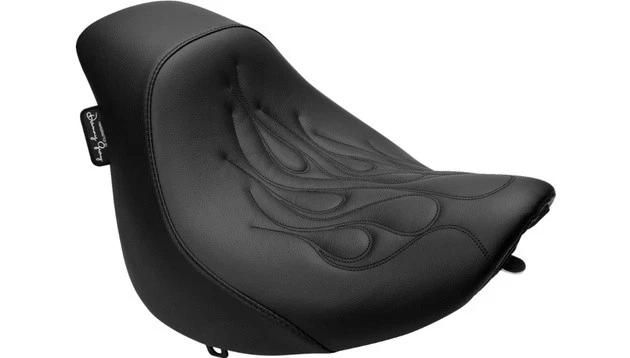 Danny Gray Weekday Solo Seat Flame #20-701DS02 Harley Davidson Softail - Imagem 1 de 1