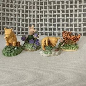 Lotto 4 Figurine Lenox Disney Winnie the Pooh & Friends Collezione Ditale - Foto 1 di 24