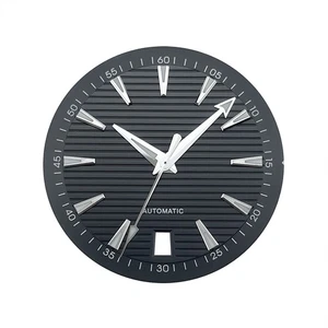 BGW9 Lume NH38A NH35A Watch Dial & Hands, 31mm AT150, Black Blue Green Selection - Picture 1 of 12