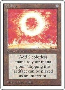 Magic MTG Unlimited Sol Ring NEAR MINT NM - Image 1 of 1