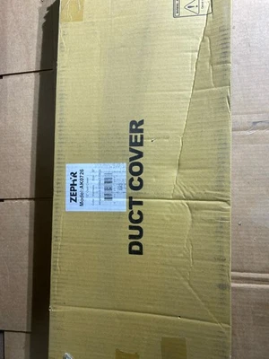 Cubierta de conducto de acero inoxidable Zephyr AK0726 12" para campana extractora Tempest II AK7536ASX Foto 1 de 2