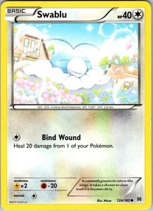 Swablu 124/162 Common Regular XY - BREAKTHROUGH LP - Imagen 1 de 2