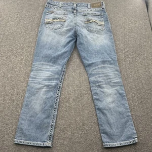 Ariat M4 Relaxed Straight Leg Herrenjeans 36 x 30 helle Waschung Western Workwear gebraucht, in einwandfreiem Zustand - Bild 1 von 13