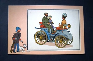CHROMO TINTIN VOIR et SAVOIR: VOIR en WETEN / AUTOMOBILE Album 1 SERIES 8 No. 46 - Picture 1 of 2
