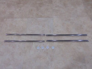 Rubbermaid Configuration Closet 8 Foot Total Clothes Rod Set of 2 + Endcaps - Picture 1 of 3
