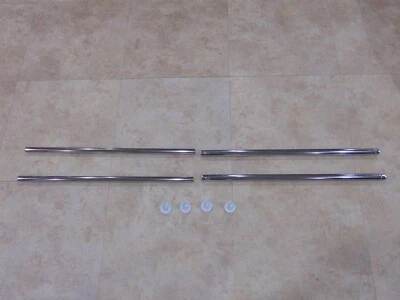 Juego de 2 varillas de ropa interiores exteriores Rubbermaid Configuración armario 36" + tapas Foto 1 de 3