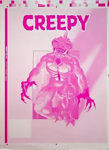 CREEPY #98 Master Attilla Hejje Cubierta Magzine Prueba Junio 1978 Warren 1964 #WA - Imagen 1 de 2