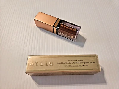 TWO Stila Shimmer & Glow Pigalle Liquid Eyeshadow New in Box Free Shipping - Image 1 of 4