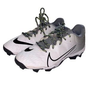 Scarpe da softball Nike HyperDiamond 4 Keystone Fastflex - grigio/bianco - taglia 6,5 - buone condizioni - Foto 1 di 8