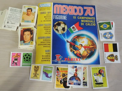 ALBUM CALCIATORI MEXICO 70 CON TUTTE LE FIGURINE DA ATTACCARE,COPIA - Immagine 1 di 4