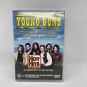 Young Guns (DVD, 1988) Charlie Sheen Emilio Estevez - Picture 1 of 5