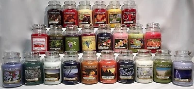 RARE Yankee Candle 22oz LARGE JAR Variety RETIRED COLLECTOR HTF Scents *You Pick - Image 1 of 3