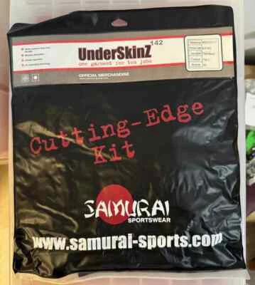 SAMURAI MENS UNDERSKINZ THERMAPANTS UNDER SHORTS - SIZE M - NAVY - FREE P&P! - Image 1 of 2