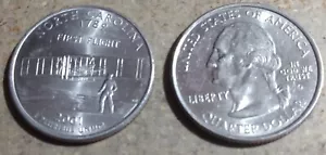 2001 D & P North Carolina State Quarters - Bild 1 von 5