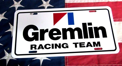 AMC GREMLIN RACING TEAM MATRÍCULA ETIQUETA 1970 1971 1972 1973 1974 1975 1976 77 Foto 1 de 2