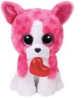 Valentine's Day Ty Romeo Pink Dog Beanie Boos 9" Plush