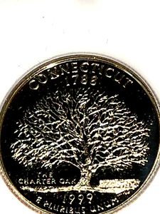 1999-S Connecticut-Washington Quarter ICG PR69DCAM! - Picture 1 of 5