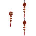 3 Count -Ornament Laternenschmuck Wandverkleidung Chinesischer Stil
