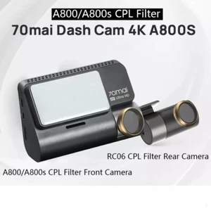 70mai A800S RC06 CPL UV Polarised Lens Filter 1x Front A800S 1x Rear RC06 - Foto 1 di 8