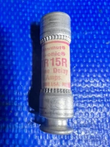 USED   Fuse Shawmut TR15R 15 Amp    TR-15R - Picture 1 of 3