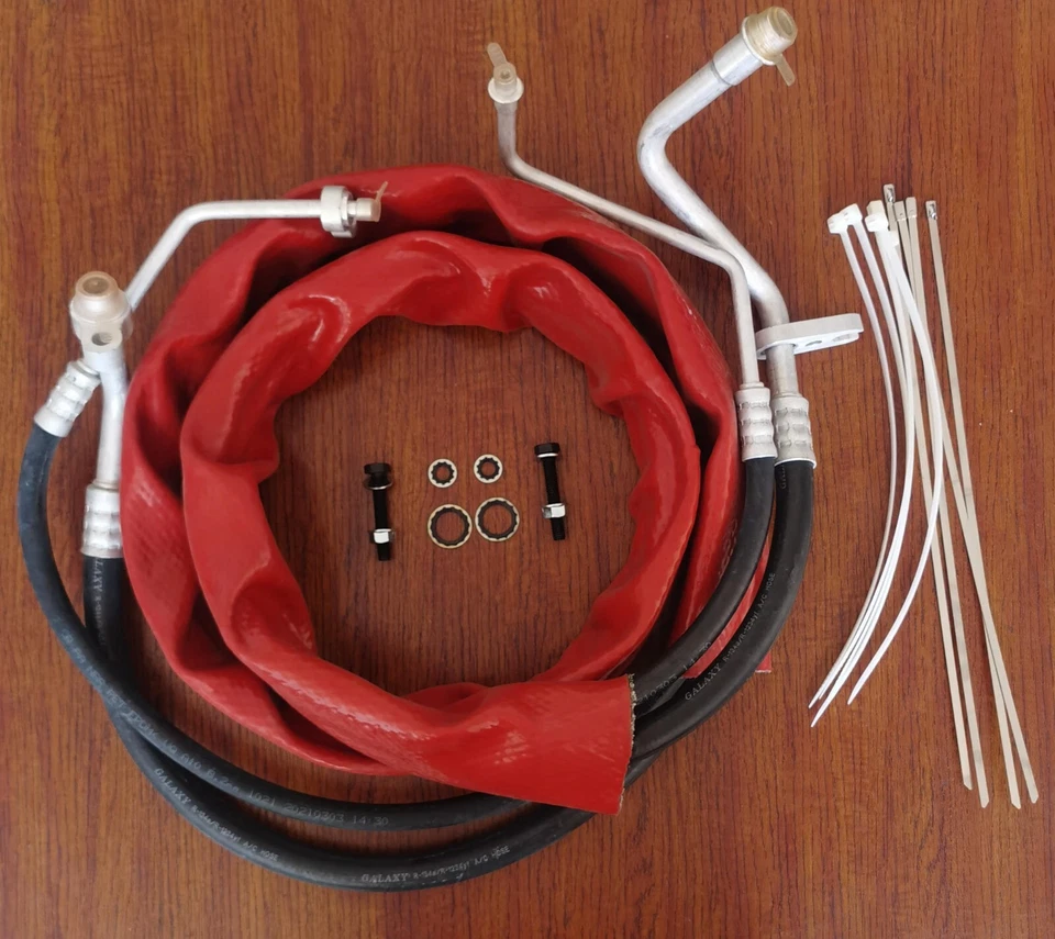 Kit de mangueras de aire acondicionado auxiliares traseras para todos los Dodge Grand Caravan y Caravan 2012-19 Foto 1 de 1