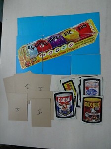 CLEAN 1974 7TH SERIES WACKY PACKAGES  COMPLETE SET TAN BACK W CHECKLISTS 42/42 