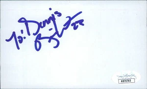 Rickie Weeks Milwaukee Brewers Signed 3x5 Index Card JSA Authenticated - Picture 1 of 2