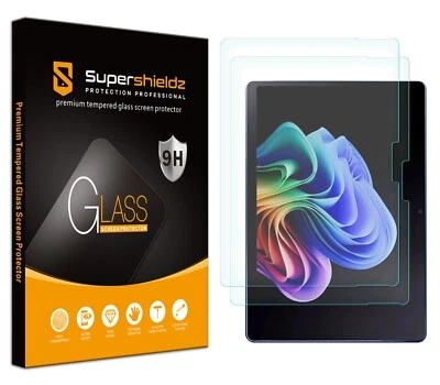 2xSupershieldz Tempered Glass Screen Protector for Microsoft Surface Pro 11/10/9 - Image 1 of 4