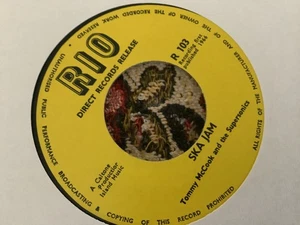 Tommy McCook , Ska Jam , The Toughest , 7”Rio. - Foto 1 di 2