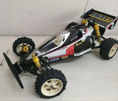 JUNK Tamiya Vanquish 4WD Off-Road Buggy with Electronics RC Car Vintage - Image 1 of 4