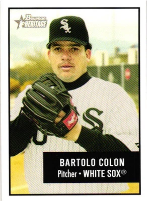 2003 Bowman Heritage #107 Bartolo Colon - Image 1 of 2