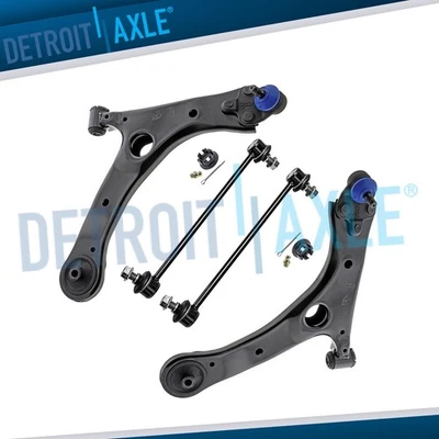 Front Lower Control Arms w/Ball Joints + Sway Bars for 2014-2019 Toyota Corolla - Image 1 of 4