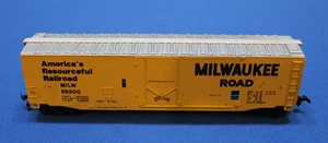 BACHMANN HO Escala Modelo Ferrocarril Tren Caja Carro de Carga Milwaukee Road SIN Caja - Imagen 1 de 2
