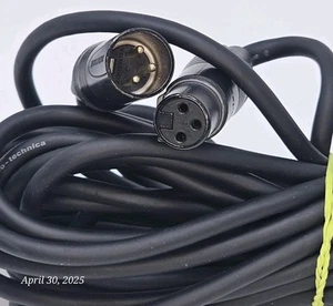 Neutrik 3 Pole NC MXX Male to NC FXX Female Audio Cable 24ft - Picture 1 of 6