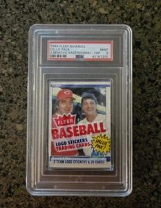 1984 Fleer Cello Johnny Bench Carl Yastrzemski PSA 9 - Picture 1 of 2